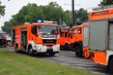 Schwerer VU Pkw Baum Koeln Deutz Messekreisel P069